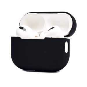 Чехол для кейса "Apple AirPods 4" Soft touch черный (black)