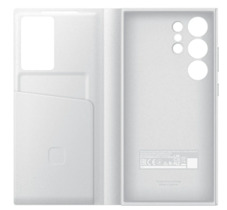 Защитный чехол Samsung Galaxy S24 Ultra Smart View Wallet Case серый (gray)