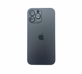 Защитный чехол iPhone 13 Pro Max AG-GLASS графитово-черный (graphite black)