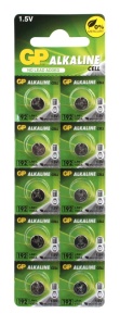 Батарейка часовая GP AG3/LR41 GP192 BC-10/250