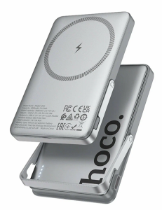 Аккумулятор портативный НОСО Q36A MAGNETIC 10000mAh серый (grey)