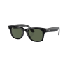 Смарт-очки Ray-Ban Meta Wayfarer Глянцевый черный с классическими зелеными линзами G-15