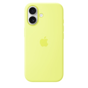 Защитный чехол iPhone 17 Silicone case неоновый желтый (neon yellow) (MGEV4Z/A)