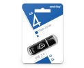 USB накопитель 4Gb Smart Buy Glossy series black (чёрный)