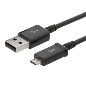 Дата кабель Micro USB ECB-DU4AWE длинный штекер black (черный)