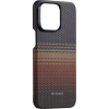 Защитный чехол iPhone 15 Pro Pitaka Fusion Weaving MagEZ 5 закат (sunset)