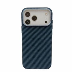 Защитный чехол iPhone 17 Pro Mosbros carbon magsafe J224 синий (blue)