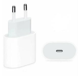 Адаптер сетевой Apple MUVV3ZM/A белый, оригинальный 20W
