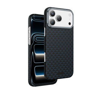 Защитный чехол iPhone 17 Pro Max Keephone Kevlar Paris синий (blue)