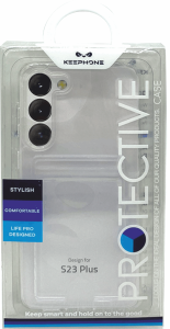 Кейс - Samsung Galaxy S23 Plus - PROTECTIVE Silicone case (прозрачный)