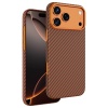 Защитный чехол iPhone 17 Pro Keephone Kevlar Diago оранжевый (orange)