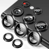 Защитное стекло на камеру Samsung Galaxy S25 Ultra Keephone Spiral (black)