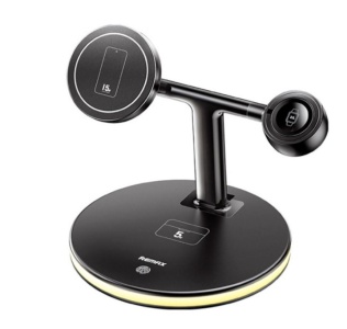 Беспроводное зарядное устройство Remax 4-in-1 RP-W86 черный (black)