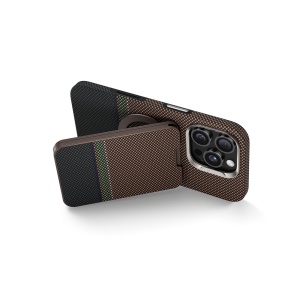 Картхолдер Benks ArmorGo MagSafe Kevlar узор "претстиж" (prestige)