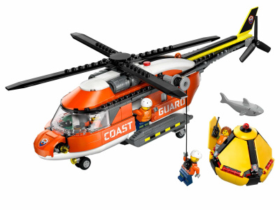 Конструктор LEGO City Вертолет береговой охраны, 60503