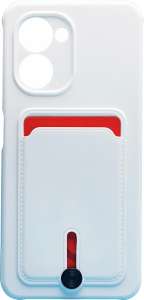 Кейс - Realme С33 -  SC304 с картхолдером (white)