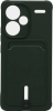 Кейс- - Xiaomi Redmi Note 13 Pro+ 5G с картхолдером - SC304 (dark green)