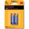 Батарейка AAA Kodak LR03 MAX (2-BL)