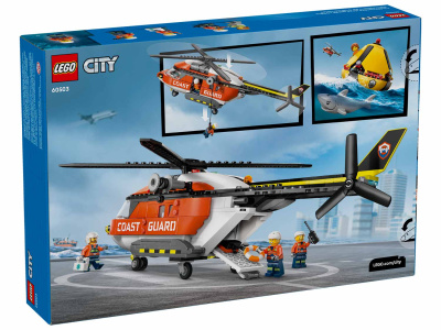 Конструктор LEGO City Вертолет береговой охраны, 60503