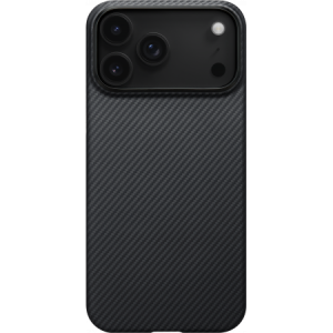 Защитный чехол iPhone 17 Pro Kevlar Tactile Woven Case черный/серый (black/gray)