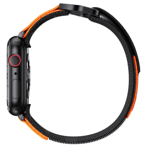 Ремешок для часов Nylon Magnetic Watch 42/44/45/49 серый (grey)