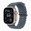 Умные часы Apple Watch Ultra 3 (2025) 49 mm Natural Titanium Blue Ocean Band