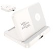 Беспроводное зарядное устройство HOCO CQ7 Pass folding 3-in-1wireless fast charger белый white
