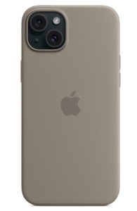 Защитный чехол iPhone 16 Pro Silicone case Msafe серый (stone gray)