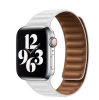 Ремешок для часов Apple Watch APW экокожа на магните 38/40/41 белый (white)