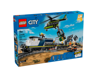 Конструктор LEGO City 60508 Ограбление полицейского поезда