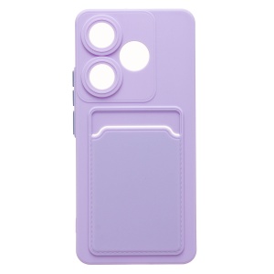 Кейс - Xiaomi Poco F6 SC337  с картхолдером (light violet)
