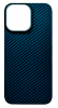 Защитный чехол iPhone 15 Pro KZDOO CARBON синий (dark blue)