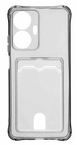 Кейс - SC276 Realme С55 с картхолдером (прозрачный)