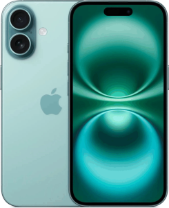 Смартфон Apple iPhone 16 128Гб Бирюзовый (без RuStore)