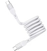 Дата кабель Type-C - Type-C Momax Mag Link DC35 100W 1m белый (white)
