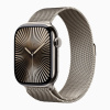 Умные часы Apple Watch Series 11, 42 мм, Натуральный титан, миланская петля