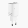 Адаптер сетевой Keephone Booster 20W Type-C + USB port белый/white