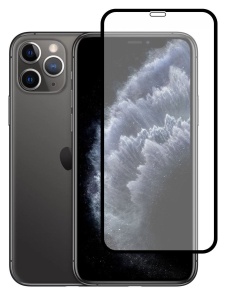 Защитное стекло - iPhone 11 Pro Max - Active (black/черный)