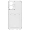 Кейс - Realme С55 Прозрачный с картхолдером