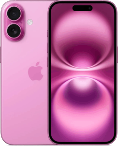Смартфон Apple iPhone 16 128Гб Розовый (без RuStore)