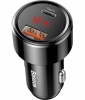 Адаптер автомобильный Baseus 1USB+1TypeC 45W черный перламутр