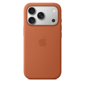 Защитный чехол iPhone 17 Pro Silicone case терракотовый (terra cotta) (MGFJ4ZM/A)