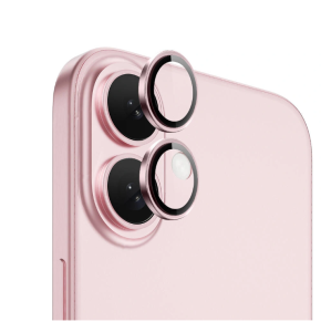 Защитное стекло для камеры - iPhone 16 /16 Plus -  V14 (pink)
