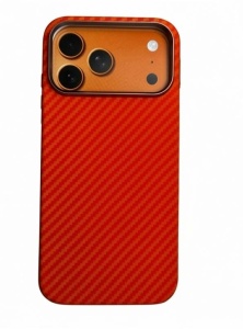 Защитный чехол iPhone 17 Pro iPefet оранжевй (orange)