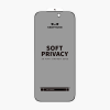 Защитное стекло iPhone 17/16 Pro Keephone Soft Privacy черный (black)