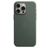 Защитный чехол iPhone 15 Pro FineWoven Case Msafe зеленый (evergreen)