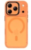 Защитный чехол iPhone 17 Pro Benks Lucid Armor MagSafe оранжевый (orange)