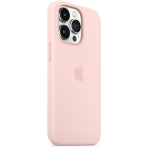 Защитный чехол iPhone 13 Pro Silicon Case Original MagSafe розовый (pink)