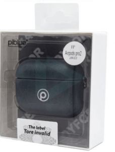 Чехол для кейса "Apple AirPods Pro2" Piblue темно-синий