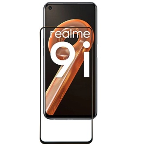 Защитное стекло - Realme 9i - Activ  (black/черный)